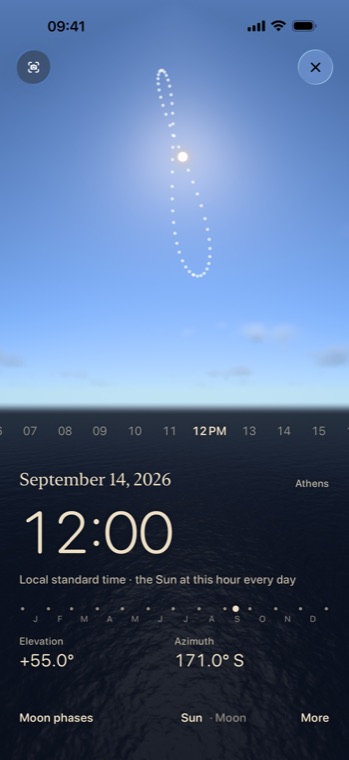 The Sun through the year — SOLAR, en-US