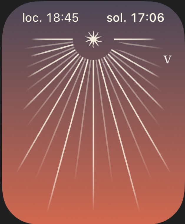 Apple Watch · Sundial — SOLAR, en-US